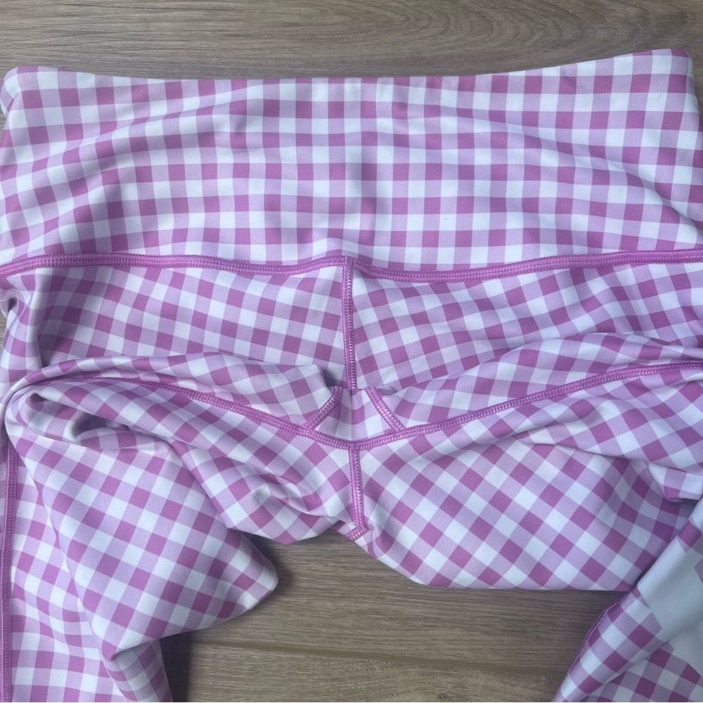 Peloton gingham high rise leggings size large - Picture 8 of 9